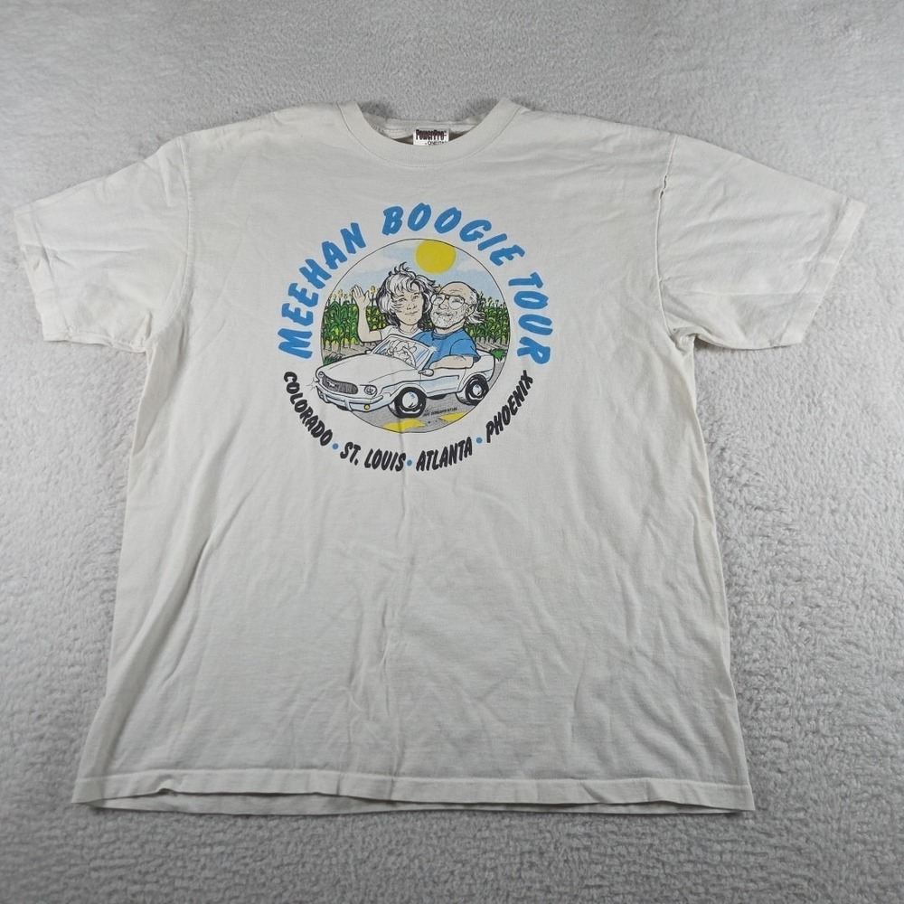 Vintage 1990s Road Trip Graphic T‎ Shirt XL PowerPro Oneita USA Single Stitch